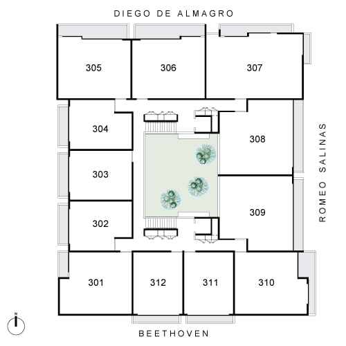 Nueva Gales – Piso 3