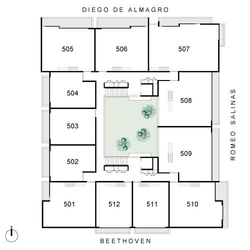 Nueva Gales – Piso 5